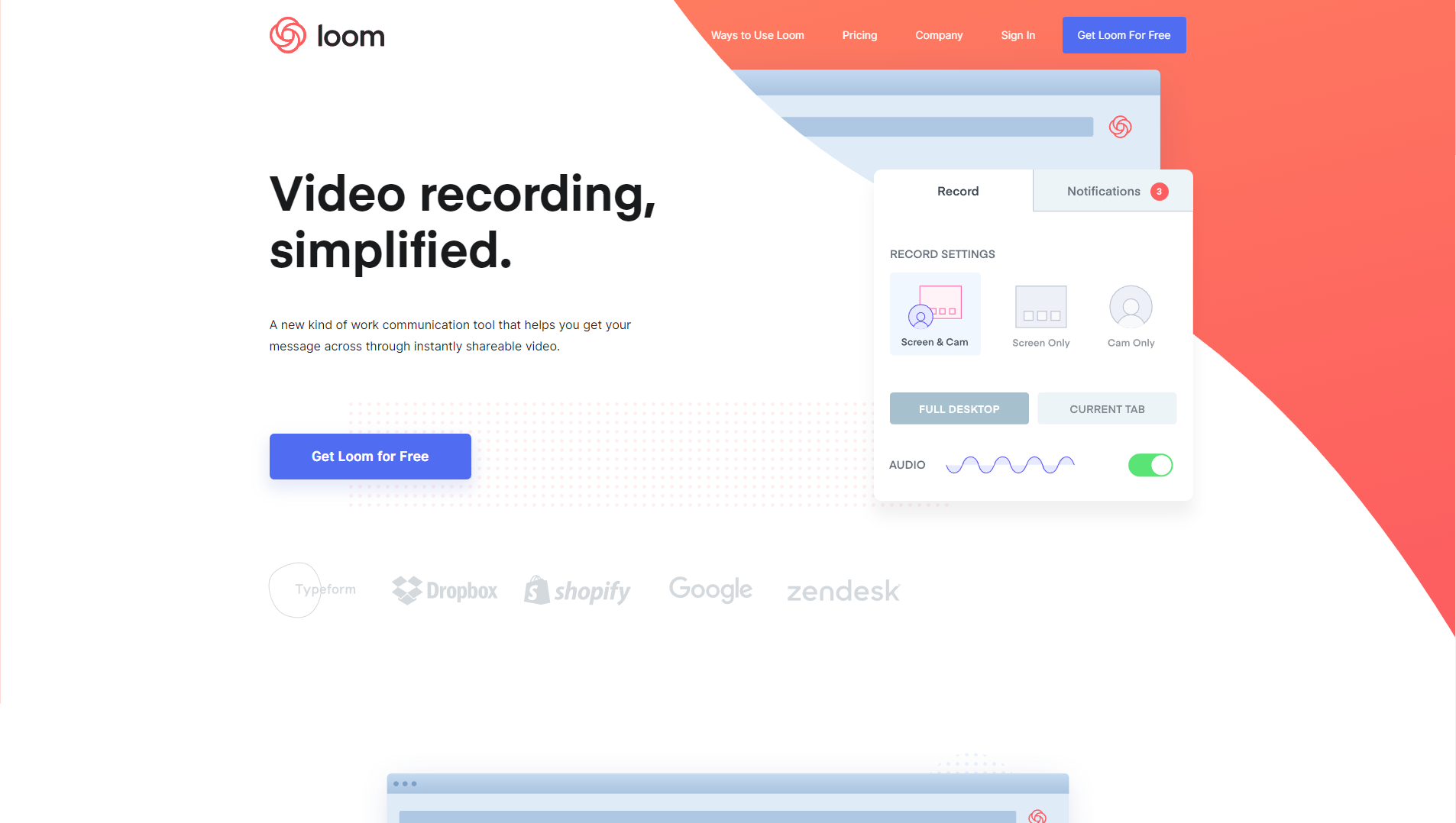 loom for screen recording for remote team collaboration