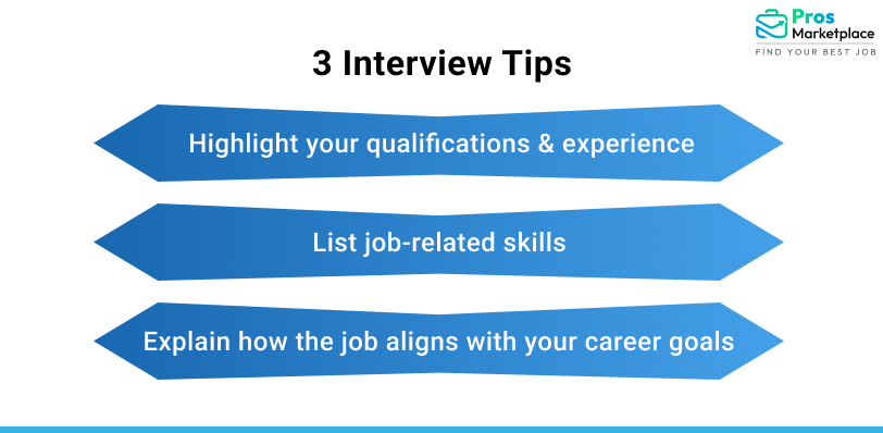 3 interview tips