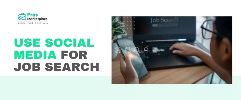 use social media for job search