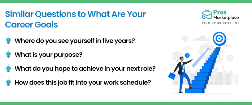 Similar Questions to What Are Your Career Goals
