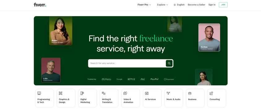 fiverr Upwork Alternatives