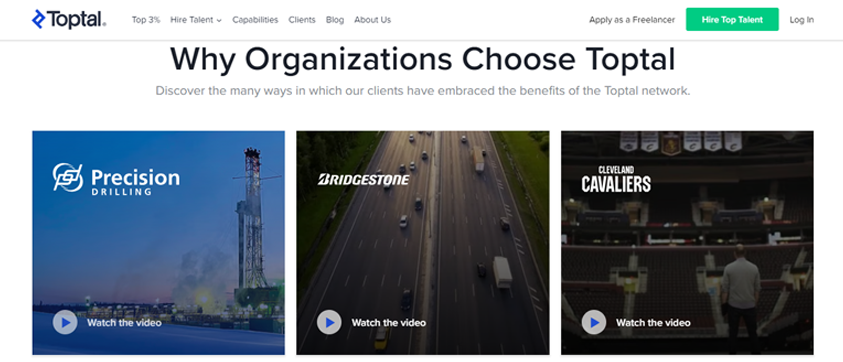 toptal Upwork Alternatives