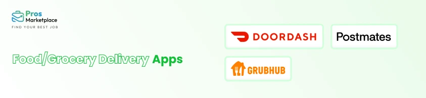 Food or Grocery Delivery Apps