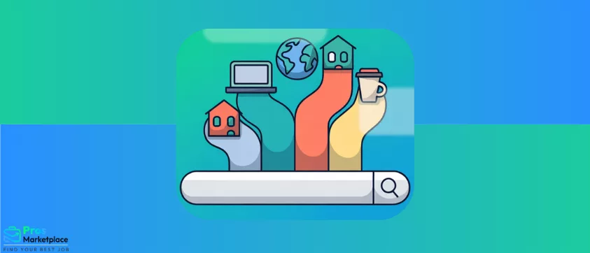 Search bar with icons